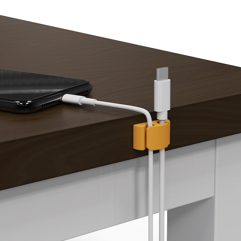 Clip de câble à double canal