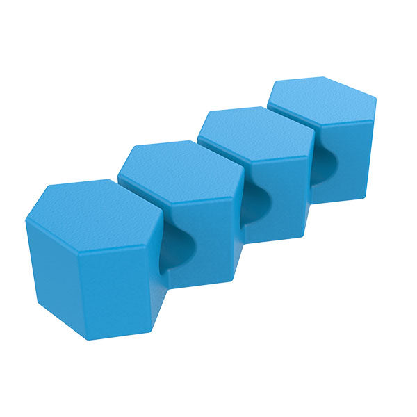 Triple Channel Cable Clip