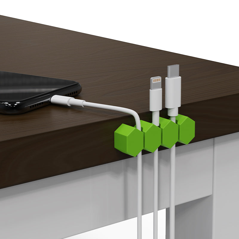 Clip de câble à trois canaux