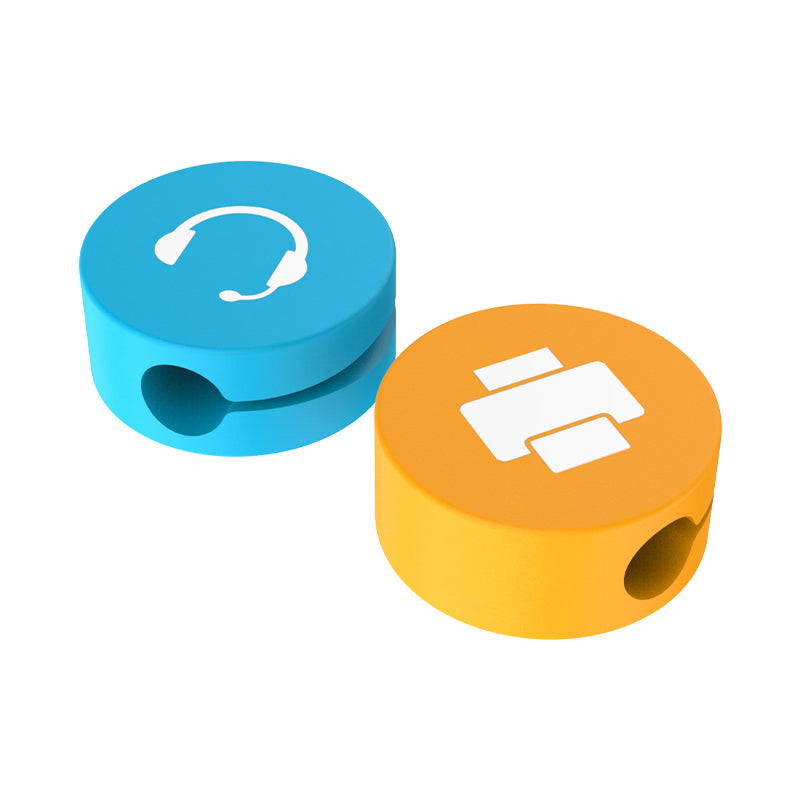 Étiquette de câble circulaire