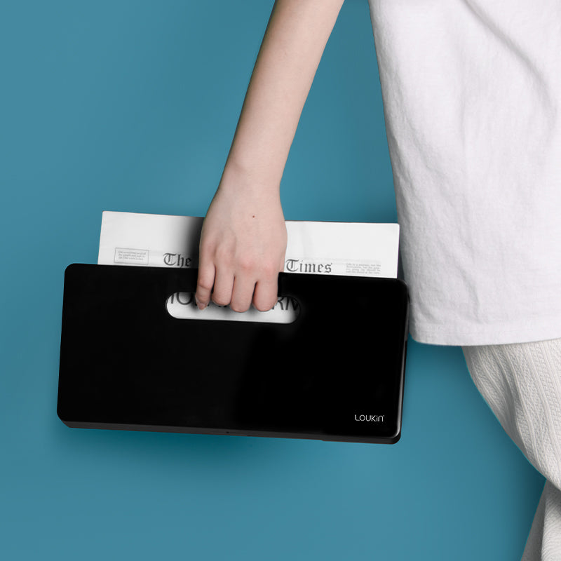 Poche de rangement magnétique verticale