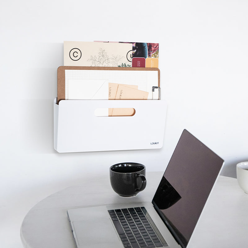 Poche de rangement magnétique verticale